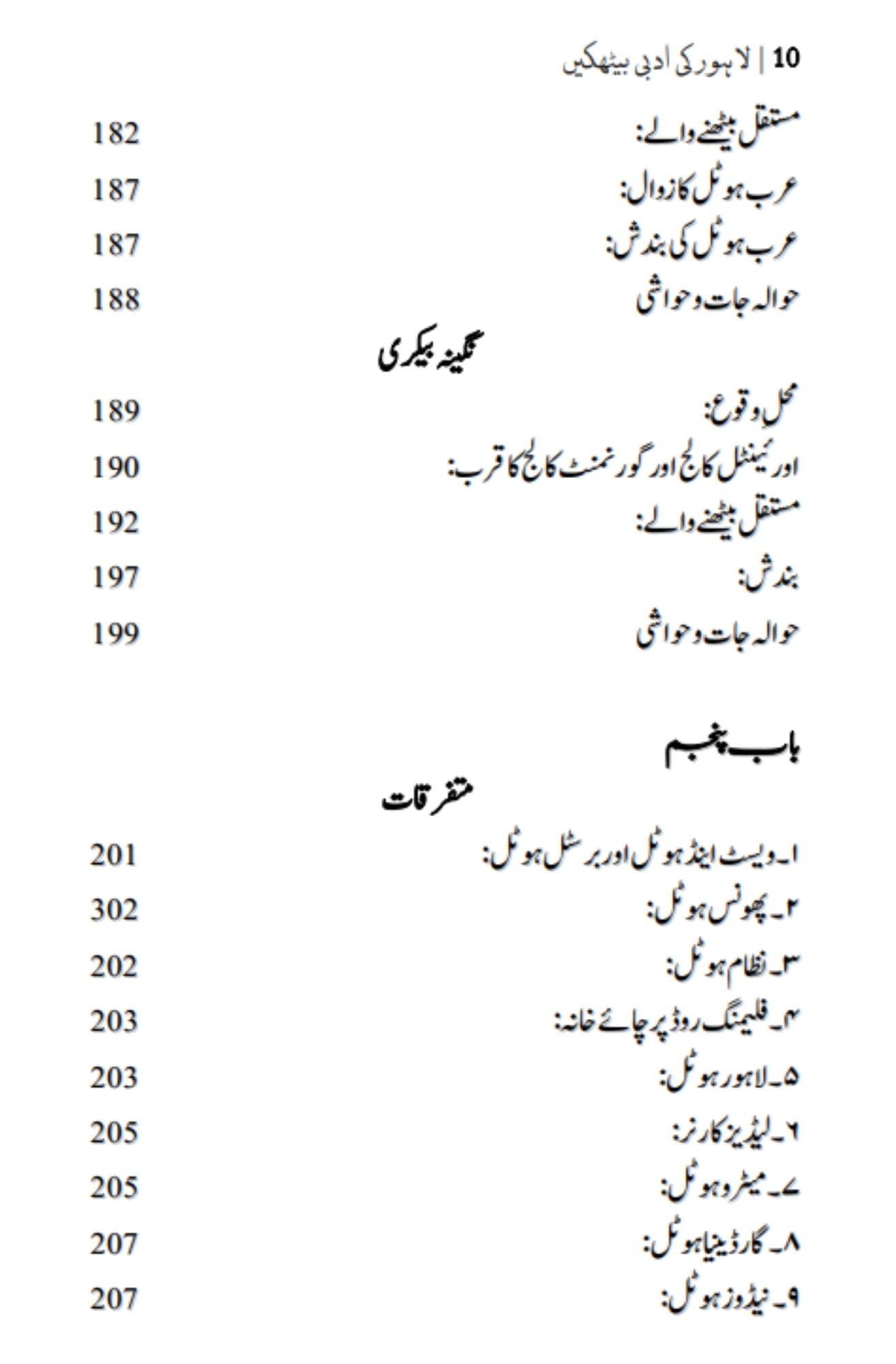 Lahore Ki Adbi Bethkyn لاہور کی ادبی بیٹھکیں | مصنف | مدثر ساقی